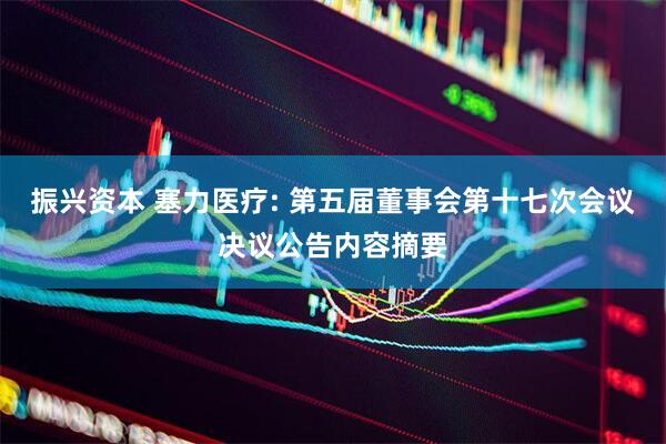 振兴资本 塞力医疗: 第五届董事会第十七次会议决议公告内容摘要