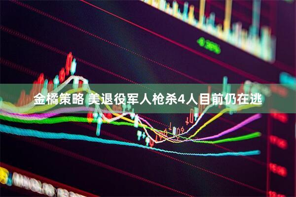 金橘策略 美退役军人枪杀4人目前仍在逃