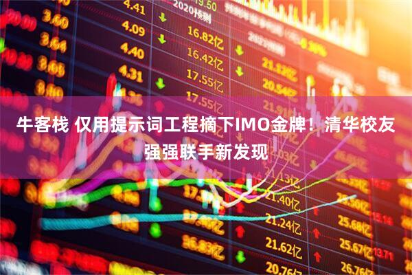 牛客栈 仅用提示词工程摘下IMO金牌！清华校友强强联手新发现